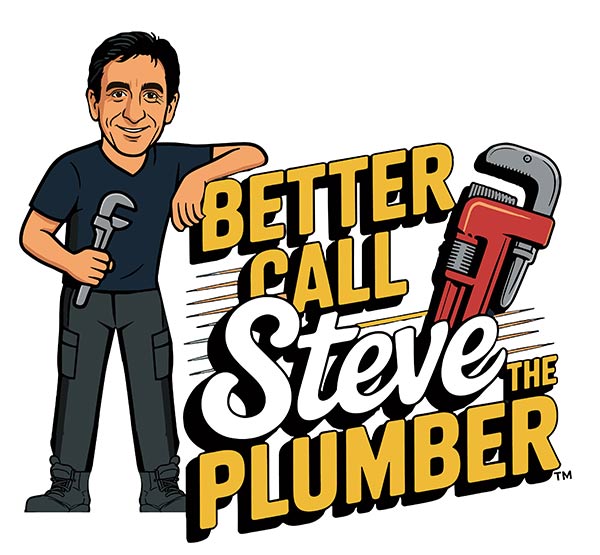 Better Call Steve The Plumber Logo