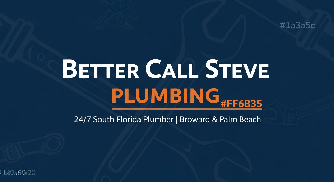 Better Call Steve Plumbing logo
